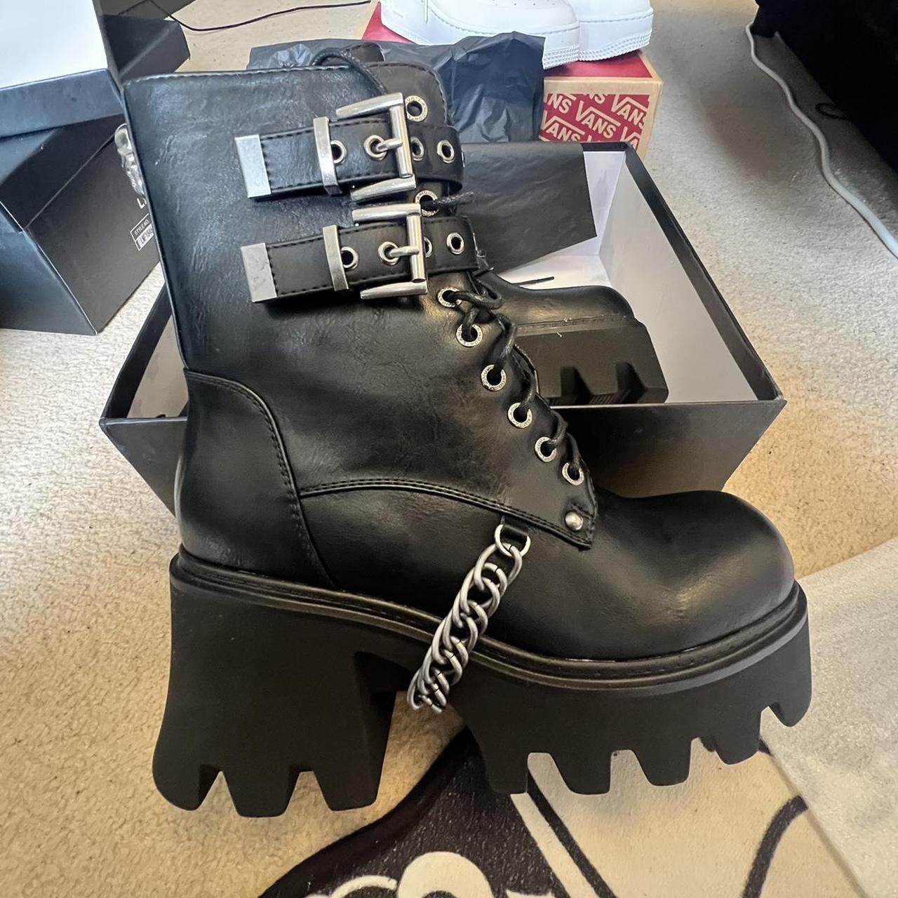 lamoda platform ankle boots