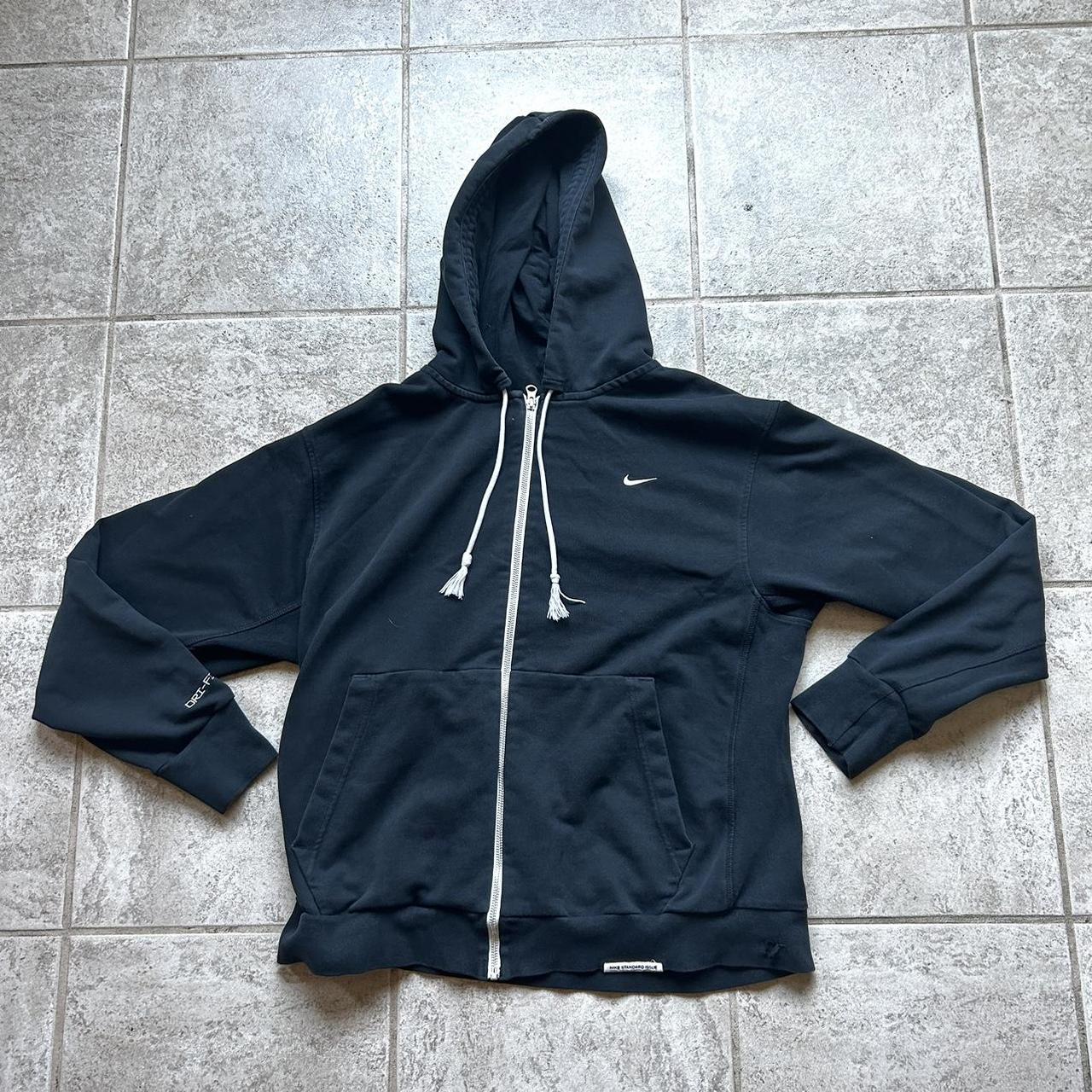 mens black nike full zip hoodie