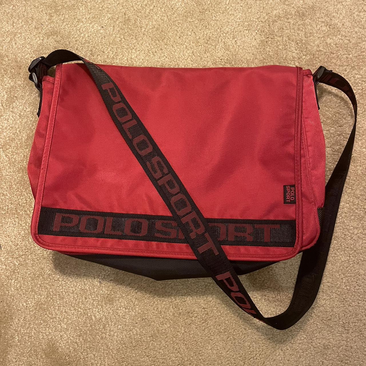 Polo Sport Men's Red Bag Depop