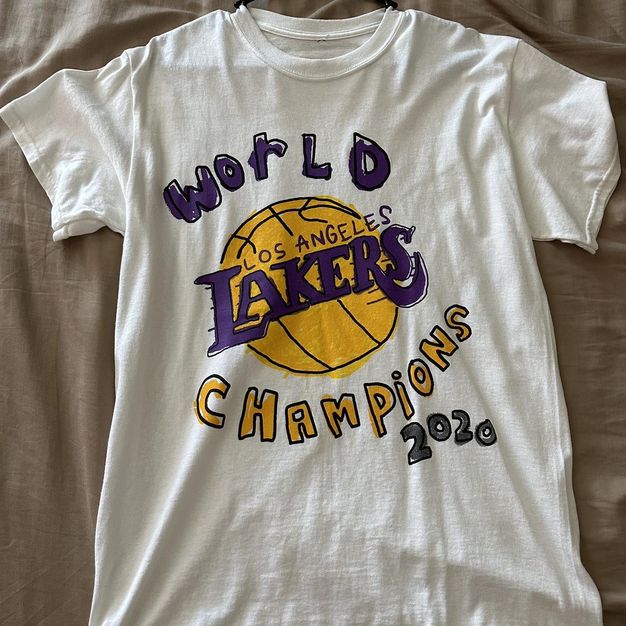 Vintage NBA Los Angeles Lakers 2020 Champions Shirt