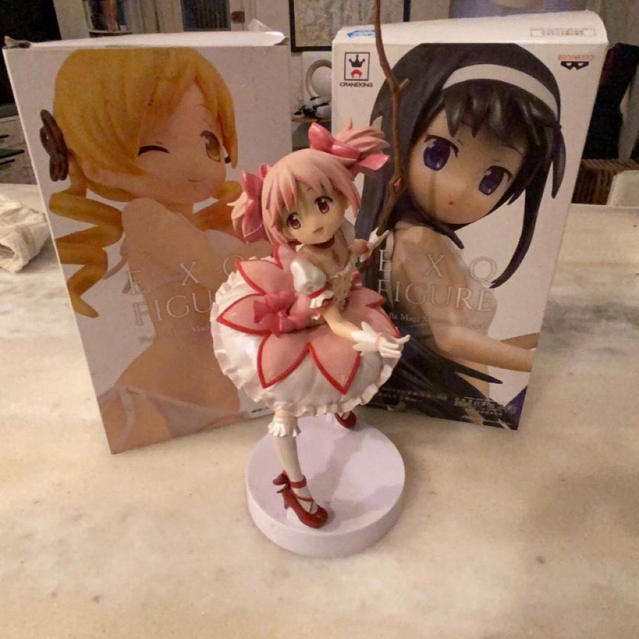 Mamiページ mami + homura matching figures and madoka mami and | Depop