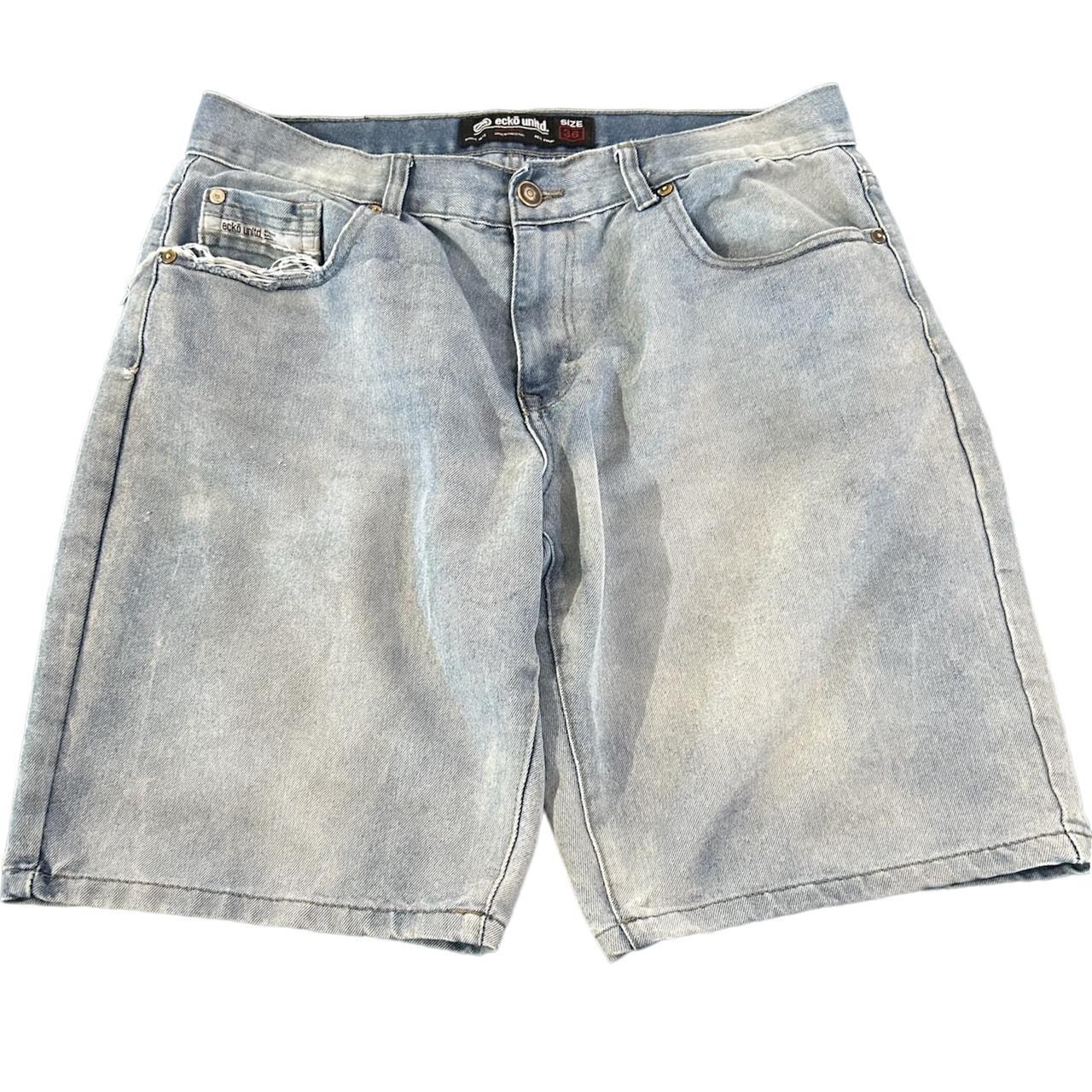 Ecko unltd light wash jorts 🔥 .DO NOT BUY WITH... - Depop