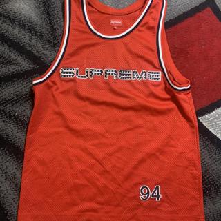 Supreme Basketball Jersey 2012 supreme split jersey - Depop