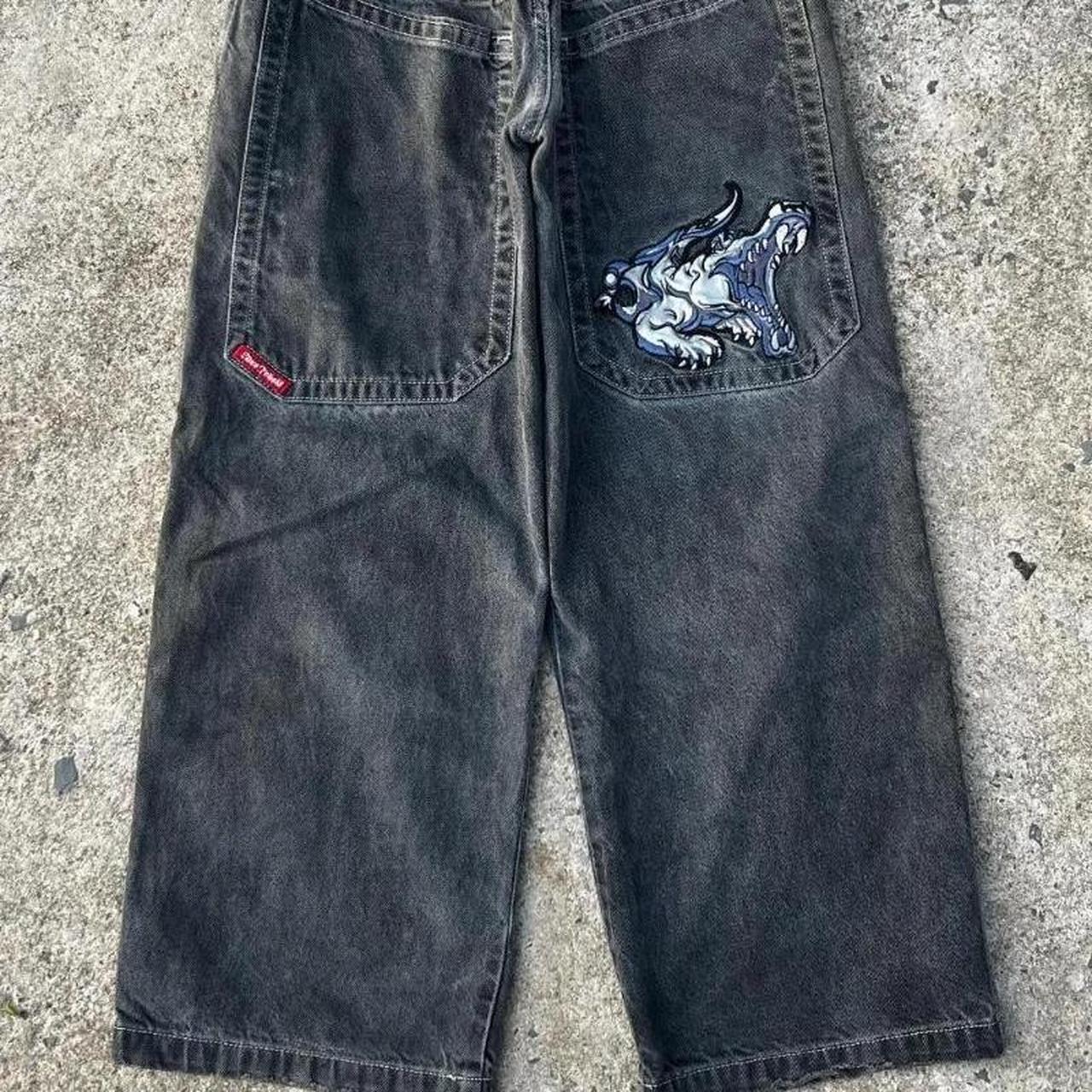 Sick pair of Jncos perfect for the baggy skater look - Depop