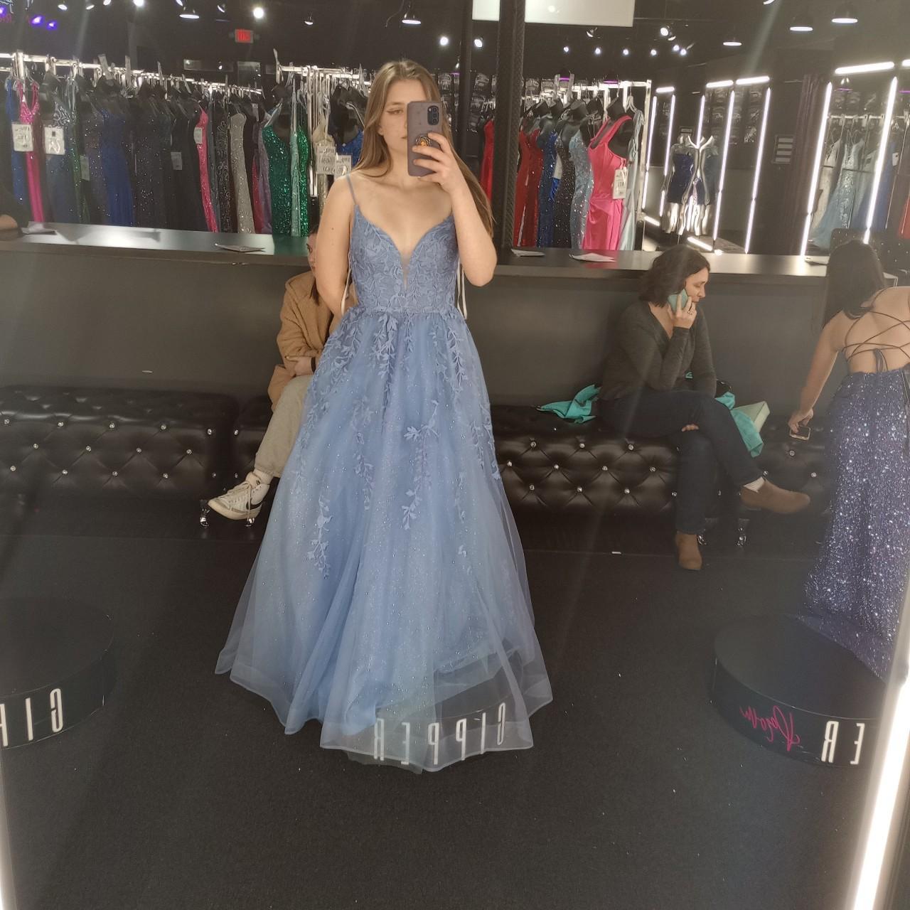 Gipper Prom Dress aesthetic fairytale princess... - Depop