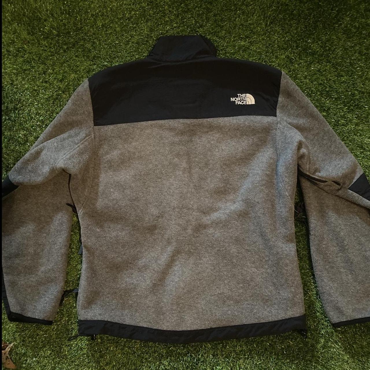 North Face Fleece Black/grey Size Women’s S Used,... - Depop