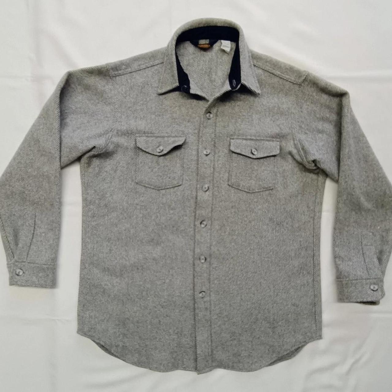 Woolrich Men's Shacket Jacket - Grey - XL – Woolr… - image 1