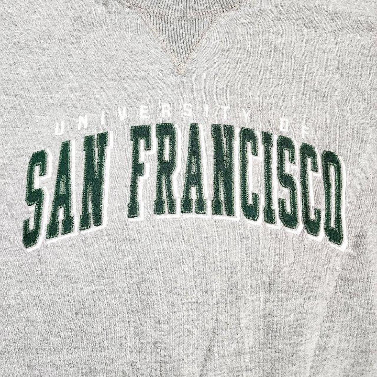 San Francisco 49ers crewneck -one of a kind cross - Depop