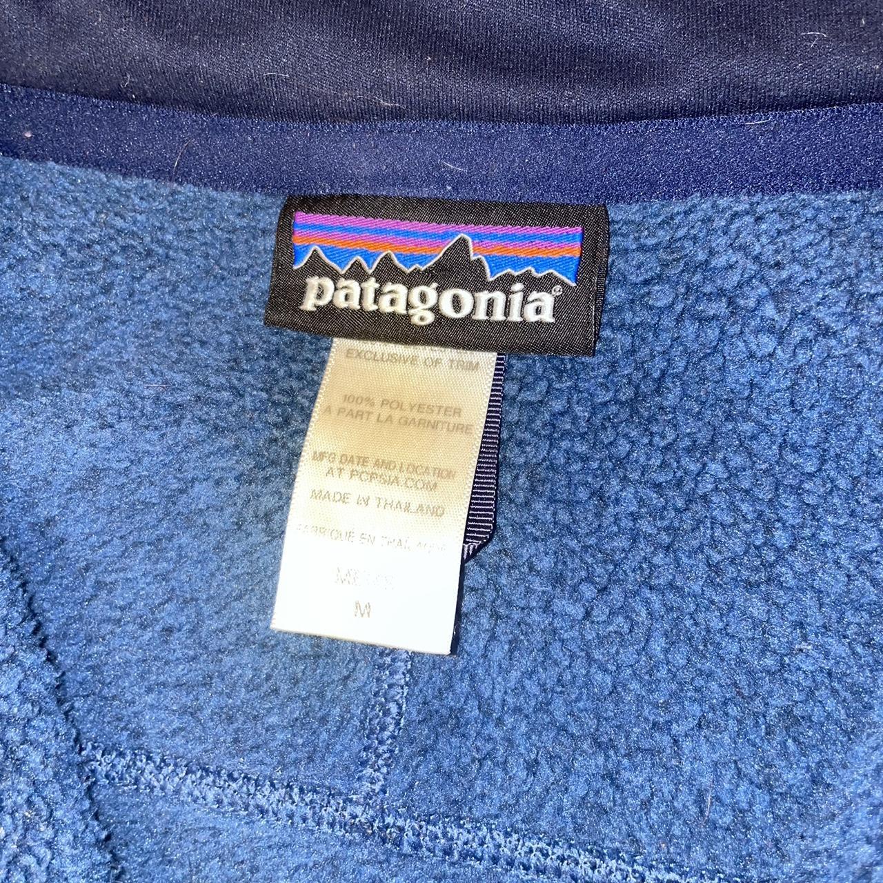 Pornia Com - Patagonia 1/4 Zip medium blue - Depop