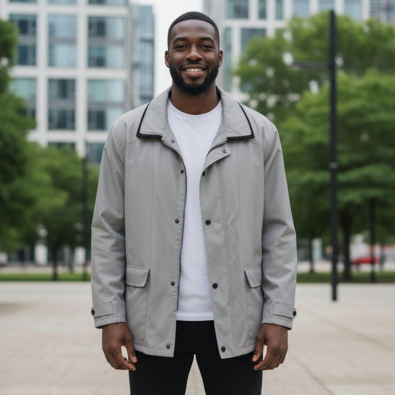 Source Unknown Men's Heavy coat - Tan - XL – This… - image 1