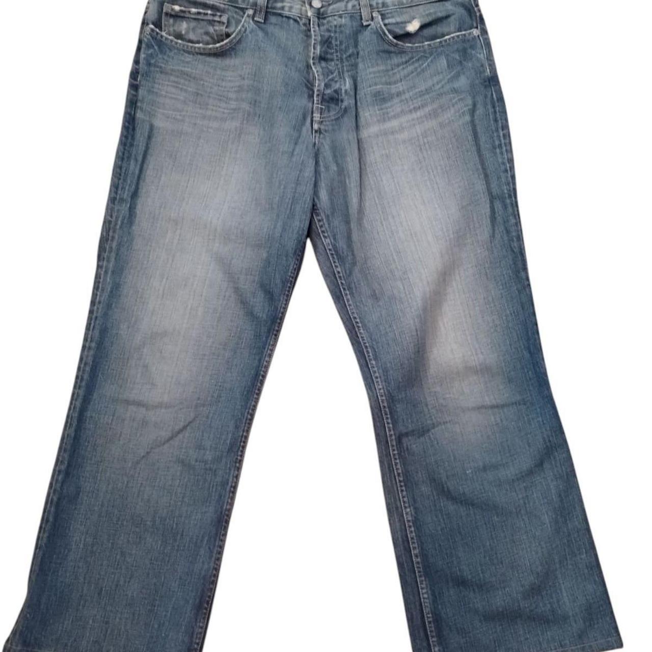 Source Unknown Men's Bootcut Distressed Jeans - B… - image 2