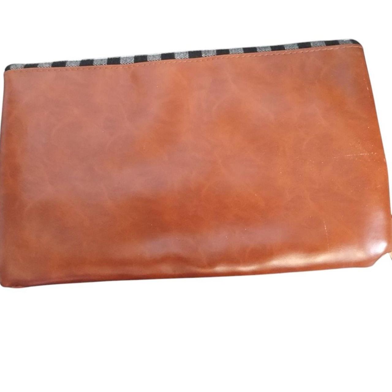 Source Unknown Women's Leather Bag - Brown/Black … - image 4