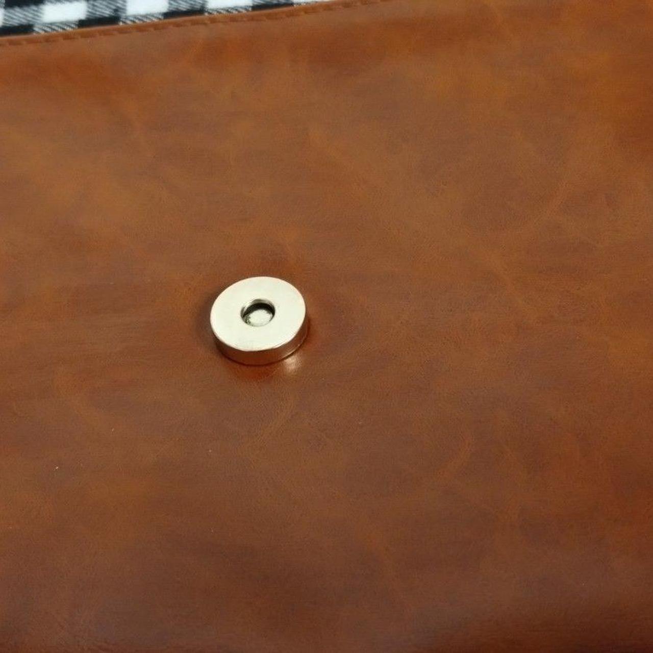 Source Unknown Women's Leather Bag - Brown/Black … - image 8