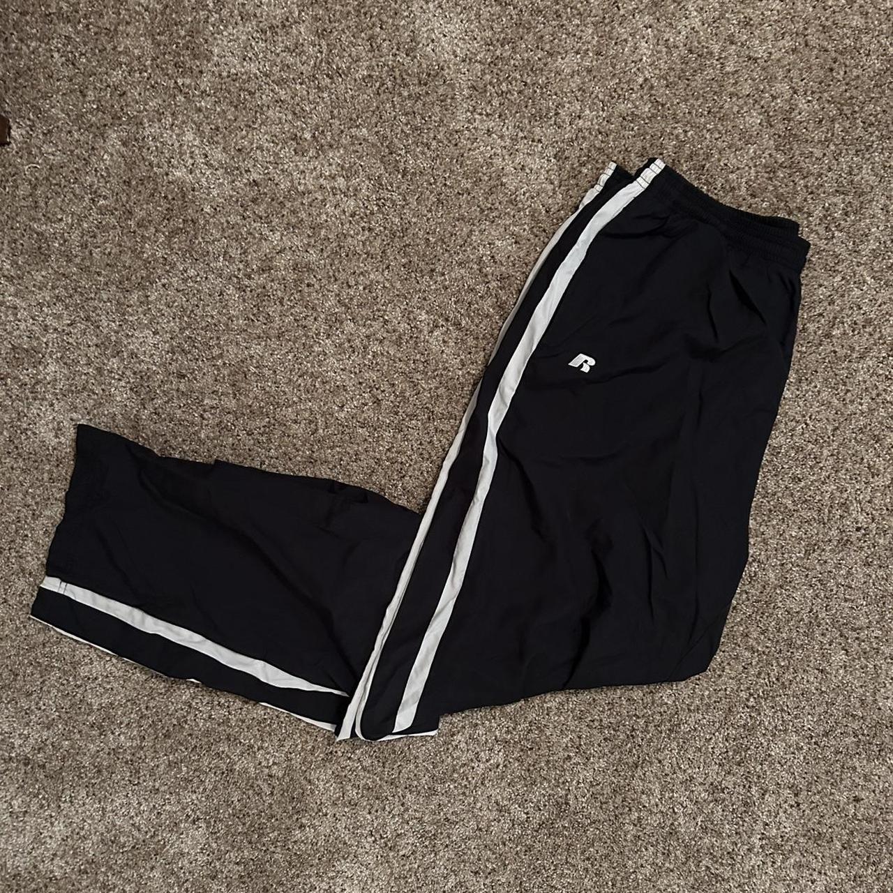 Russel Athletic / Sweat Pants / Large / Black With... - Depop