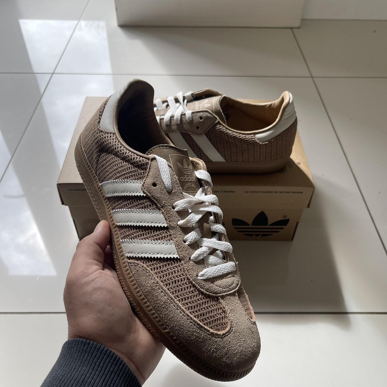 Adidas Samba ‘ Cardboard’ Uk 8 Brand New Brown White... - Depop