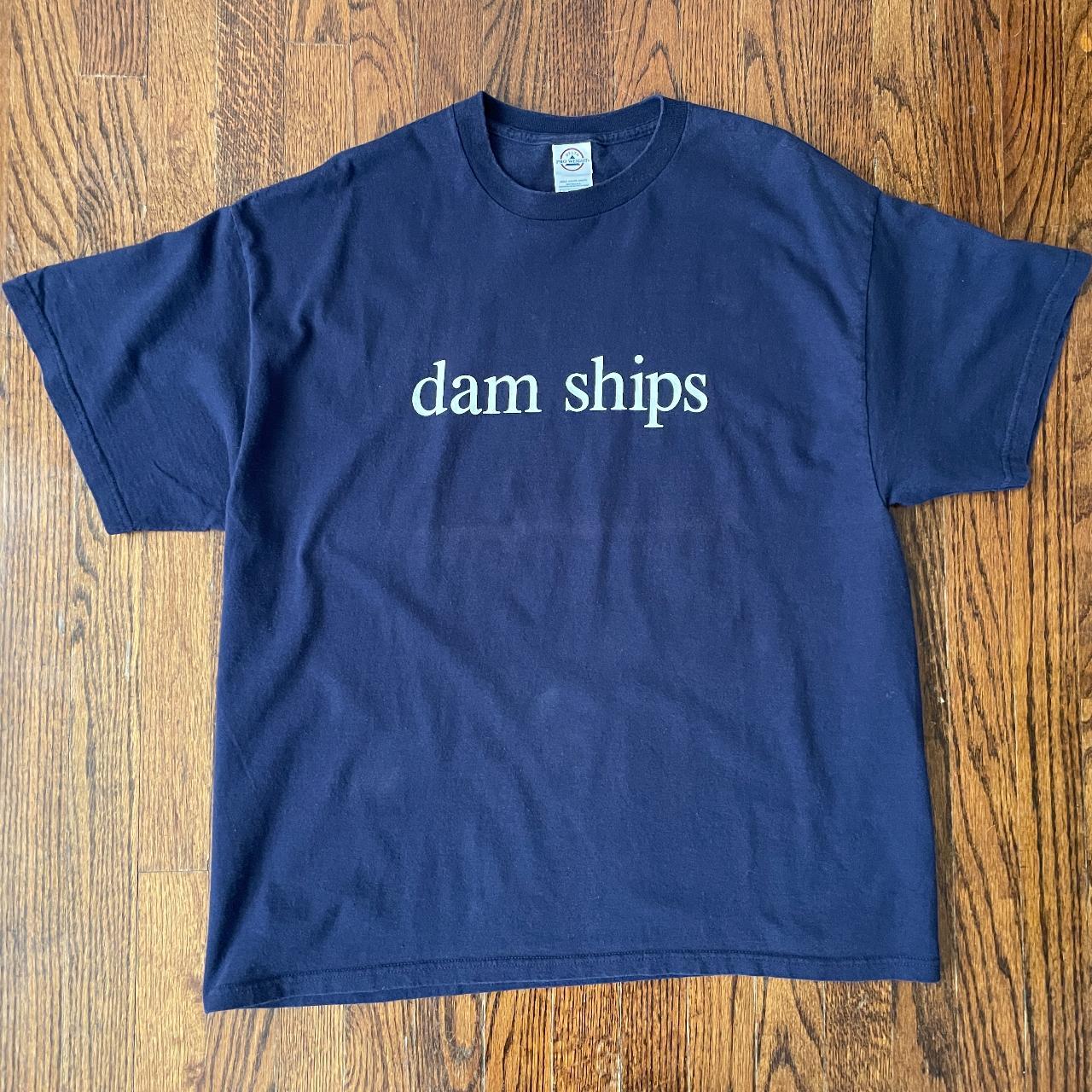 foredrag Unravel Boghandel Y2K Dam Ships Souvenir T-Shirt, Holland America Line... - Depop