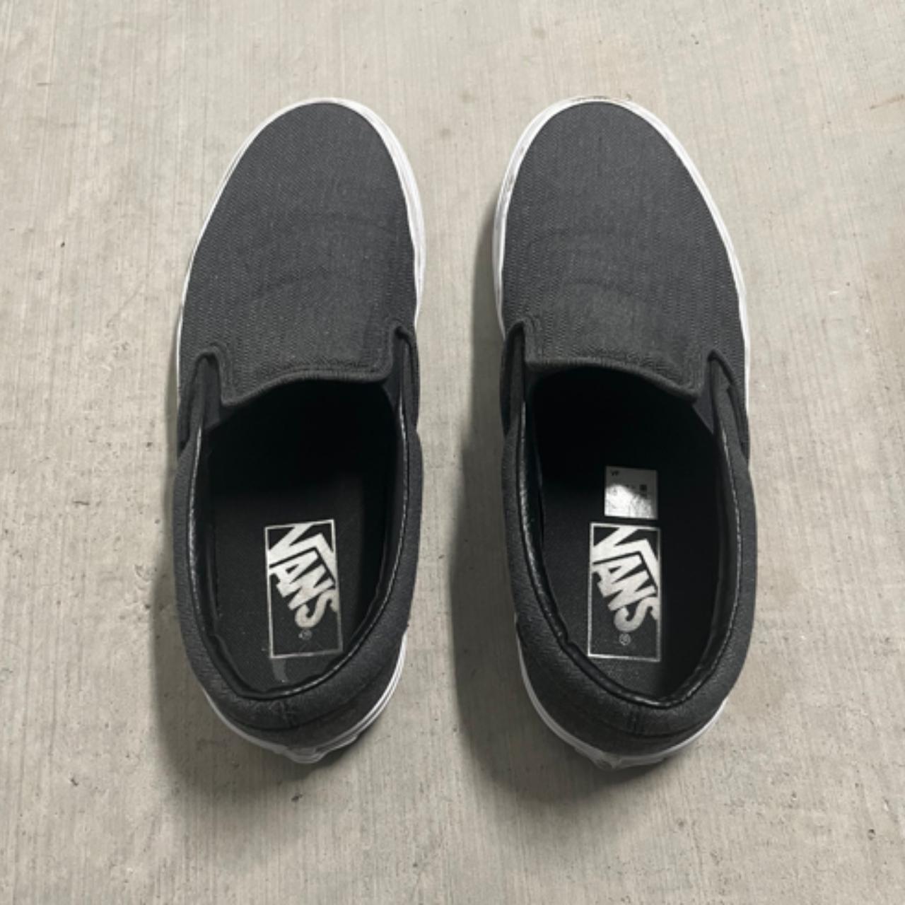 Vans herringbone black sale