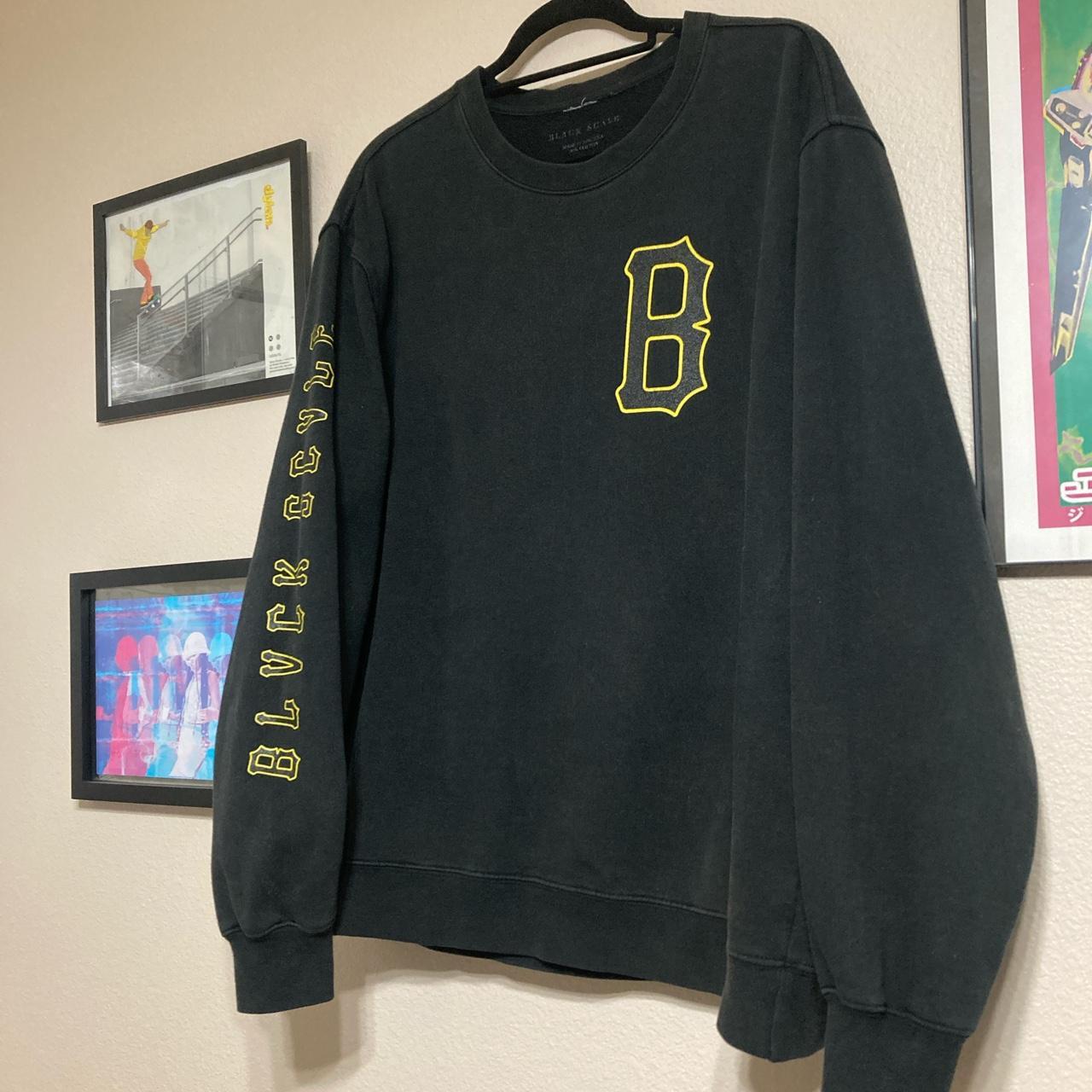 Black Scale Men's Black Jumper