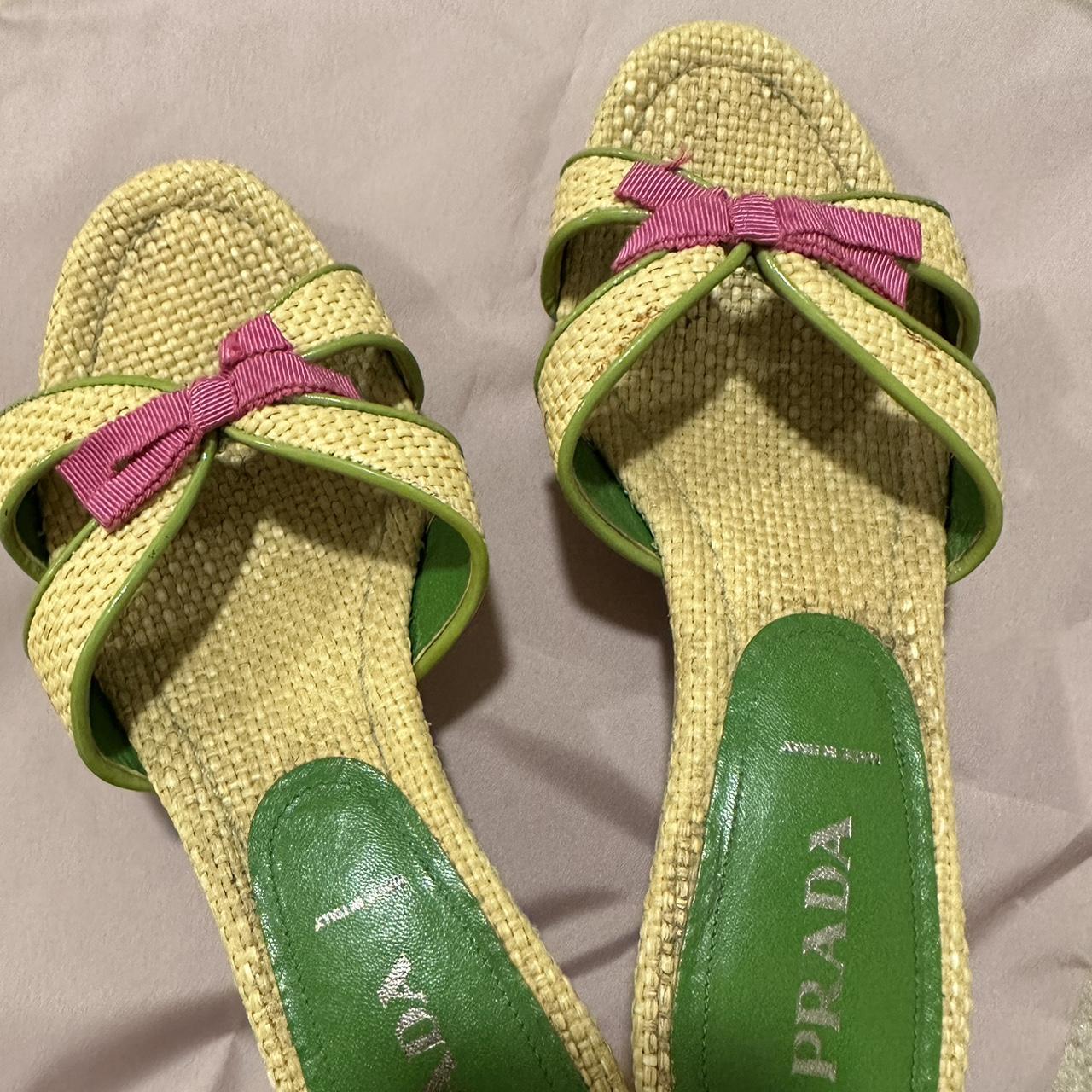 Prada mules size hot 7.5