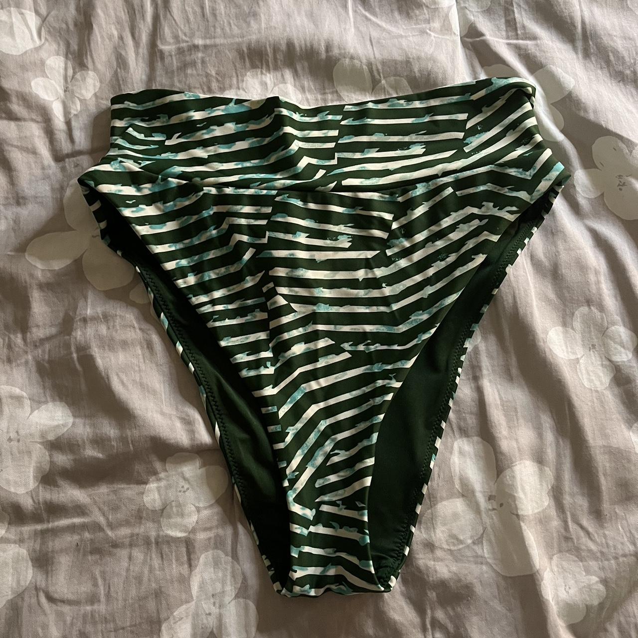 Hunter green fashion bathing suit