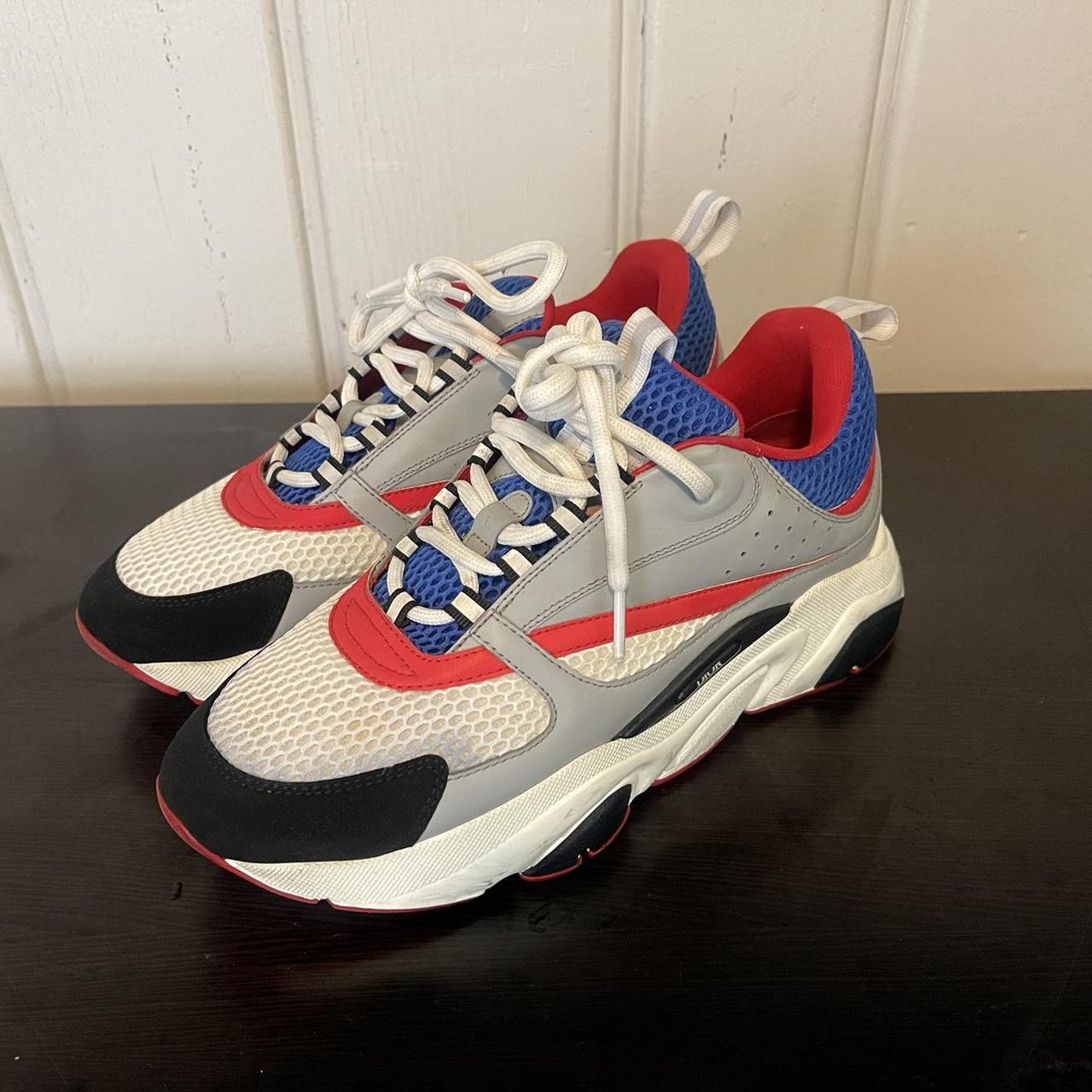 Dior B22 'Grey Red Blue' Size 41 (US | Depop