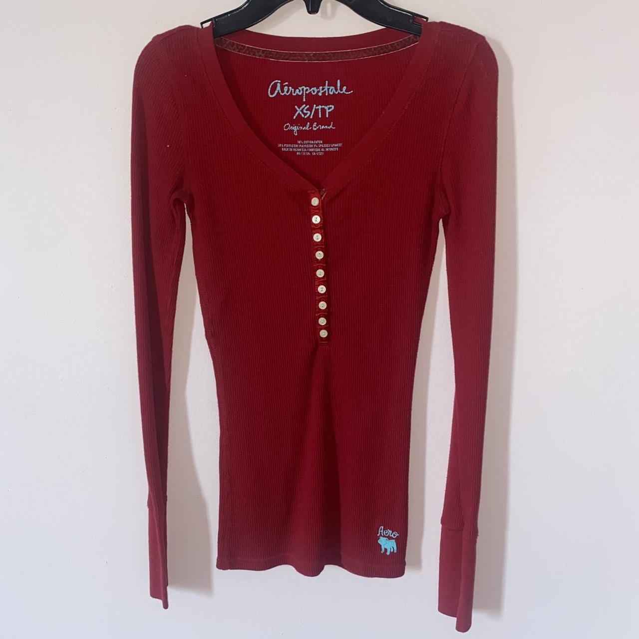 Aeropostale Women's Red Shirt