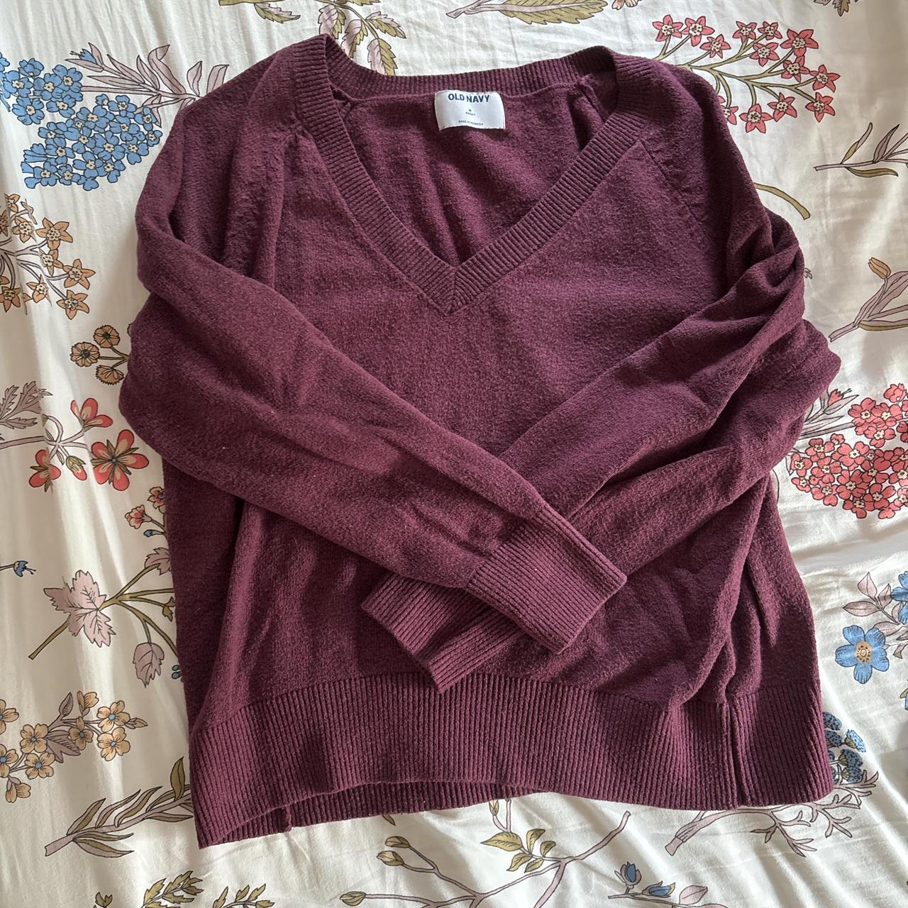 Maroon Old Navy Jumpers Burgundy Old Navy Sweater #oldnavy