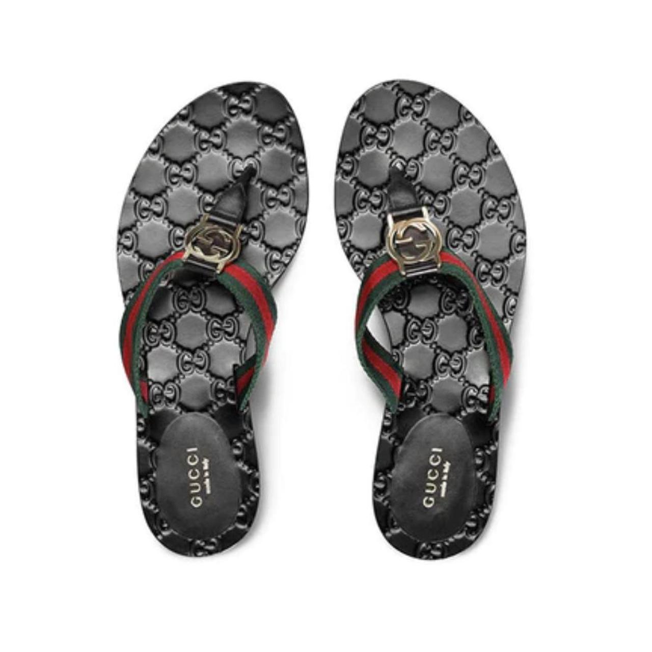 Women's gucci clearance thong flip flops