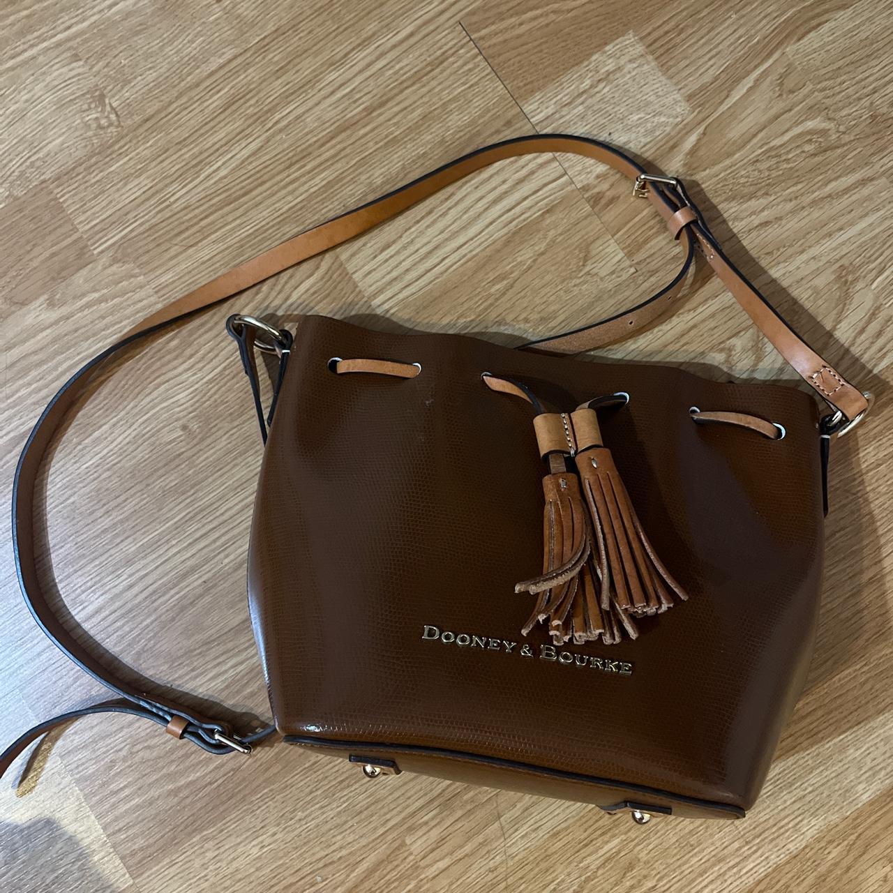 Dooney Bourke bucket bag with coin purse key leash Depop