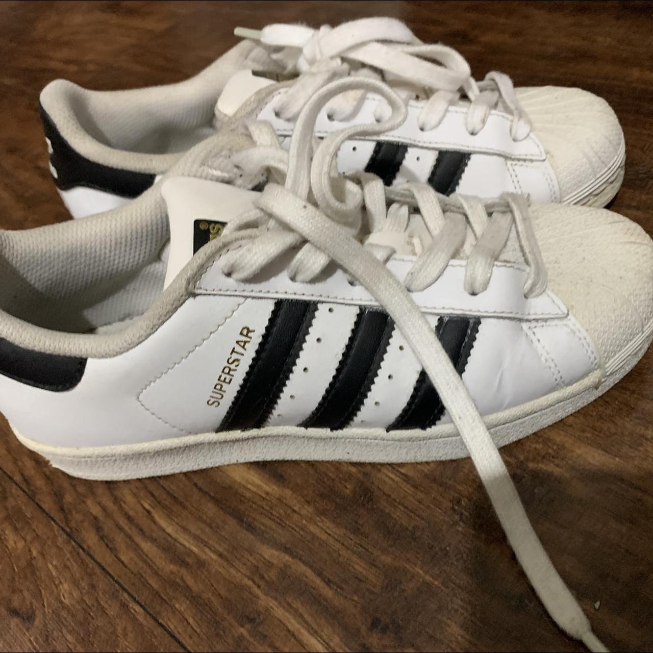 Adidas superstar shoes Size: 4 No PayPal... - Depop