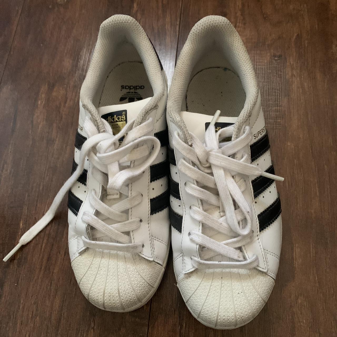 Adidas superstar shoes Size: 4 No PayPal... - Depop