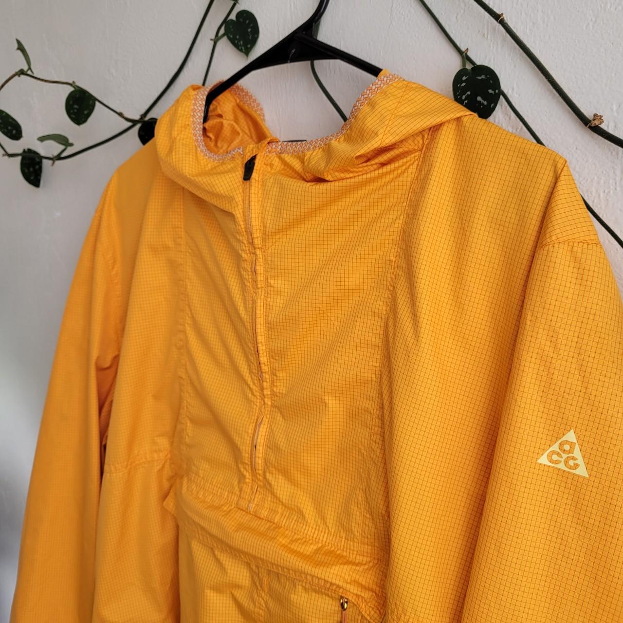 Nike ACG Women's Orange Coat Depop