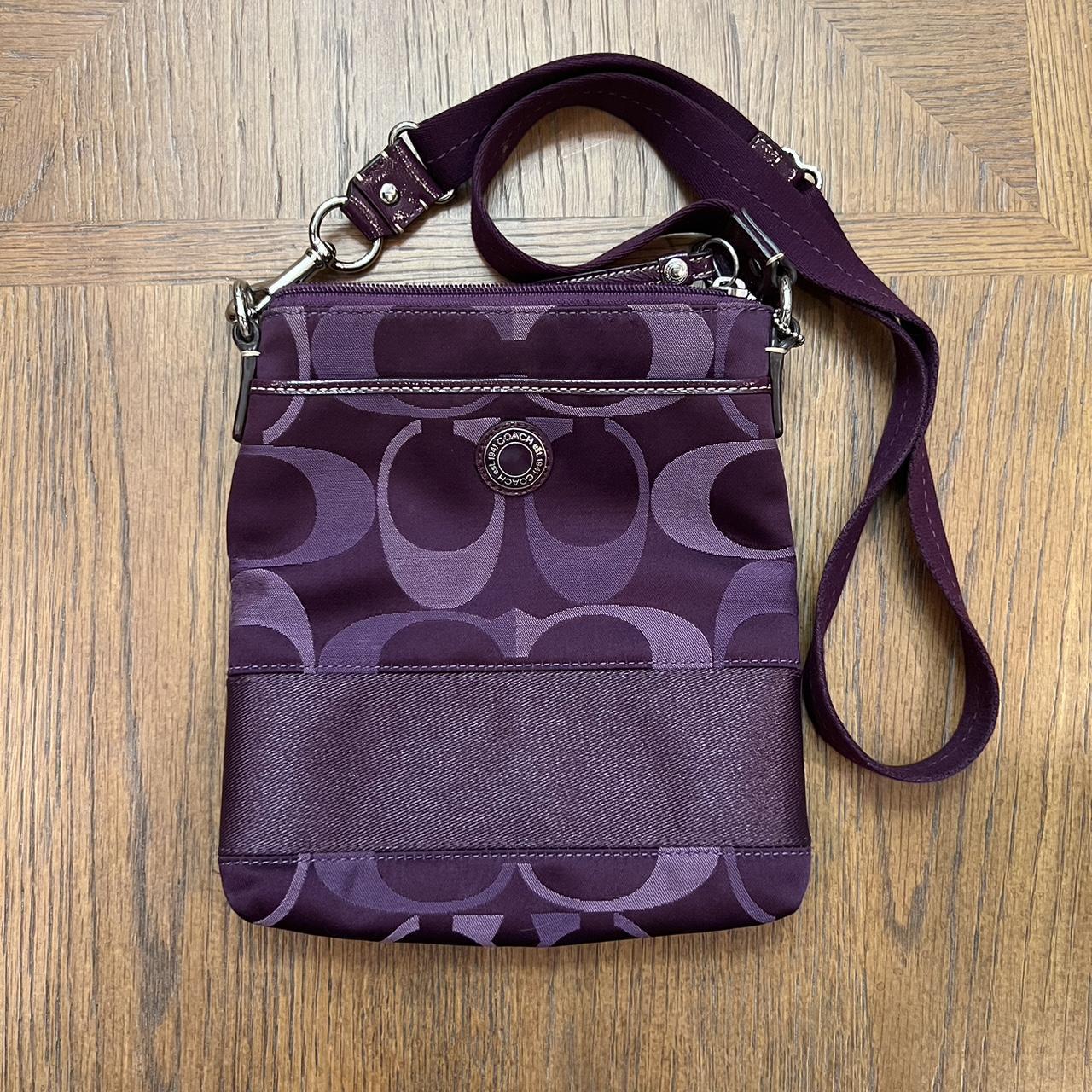 Coach Women's Purple Bag | Depop