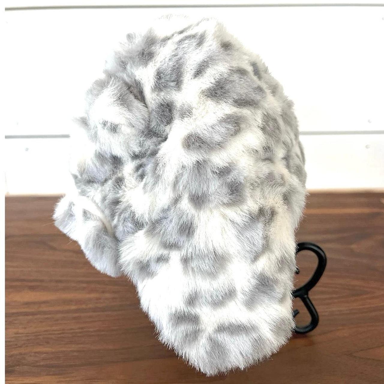 Baby Gap Snow Leopard Faux Fur Trapper Hat 06 mos. Depop