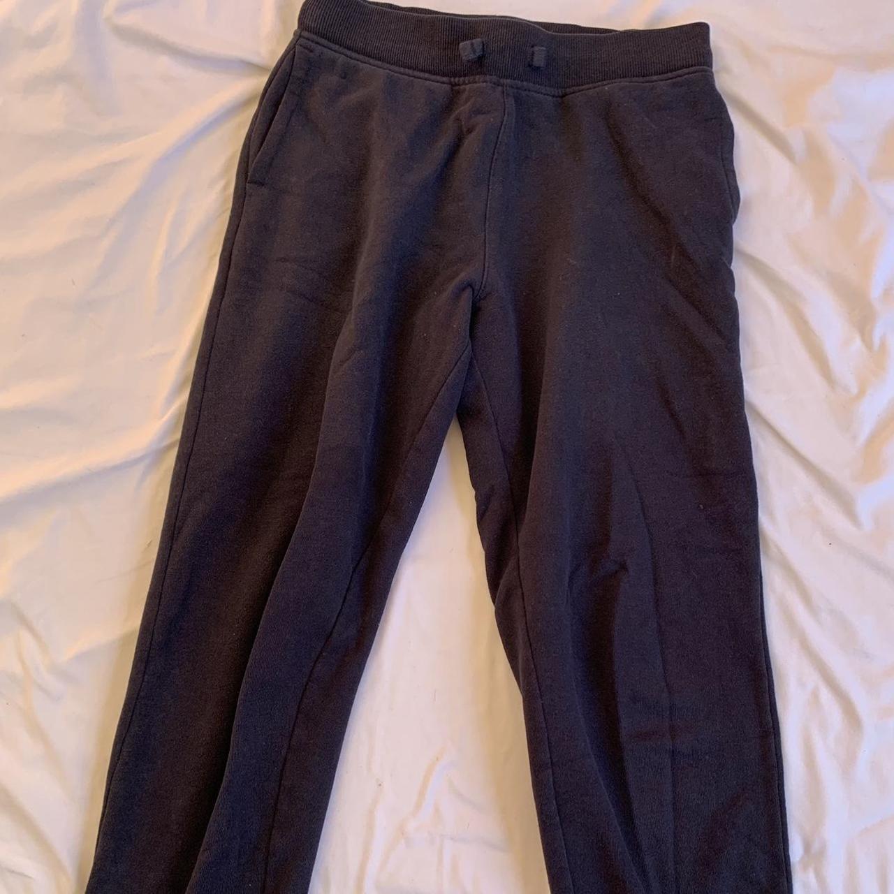 Navy blue sweat pants Size xs - Depop