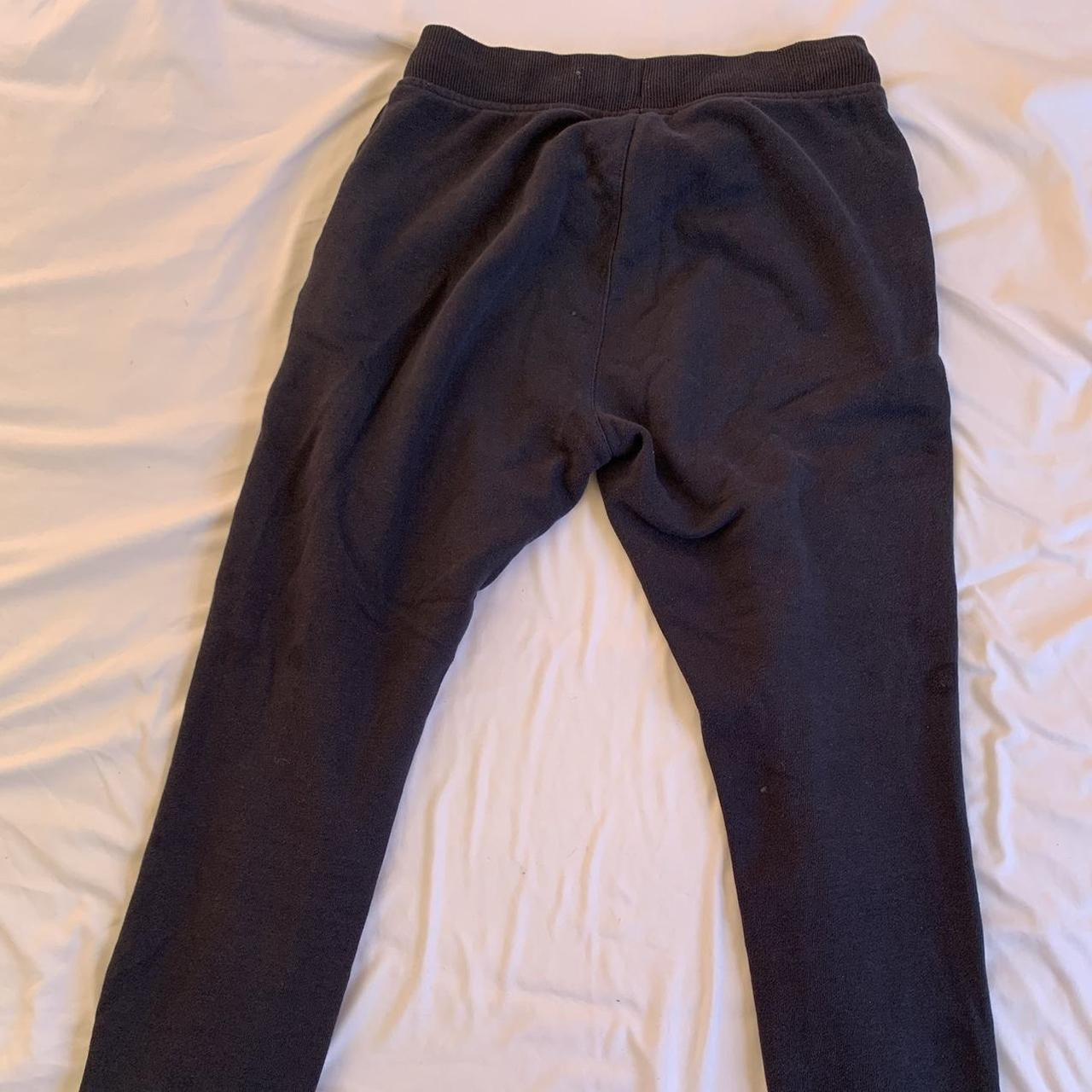 Navy blue sweat pants Size xs - Depop