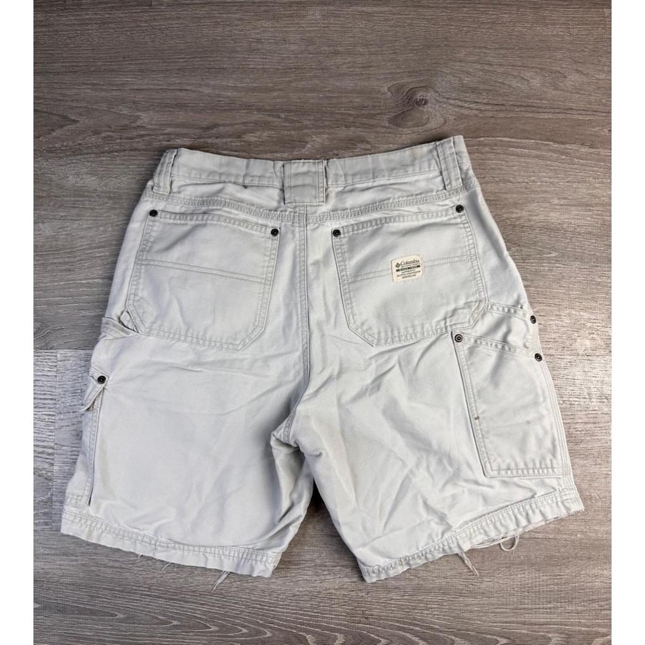 Vintage Columbia Carpenter shorts Fair condition... - Depop