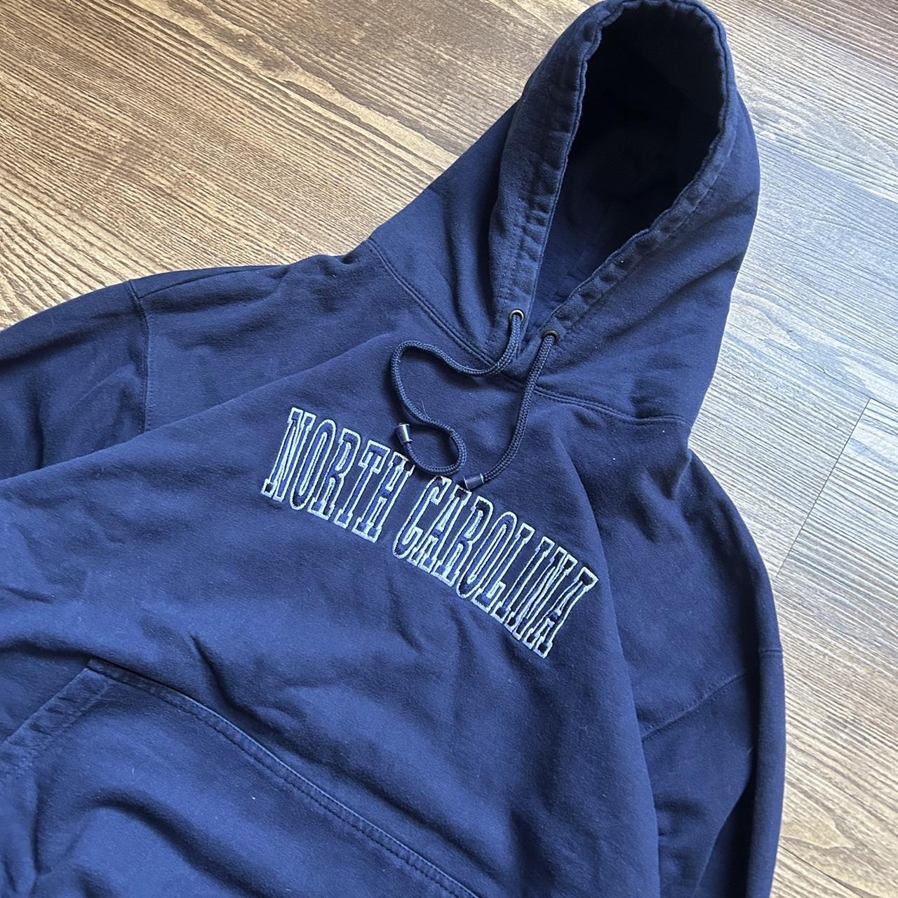 Vintage North Carolina hoodie Size XL, oversized,... - Depop