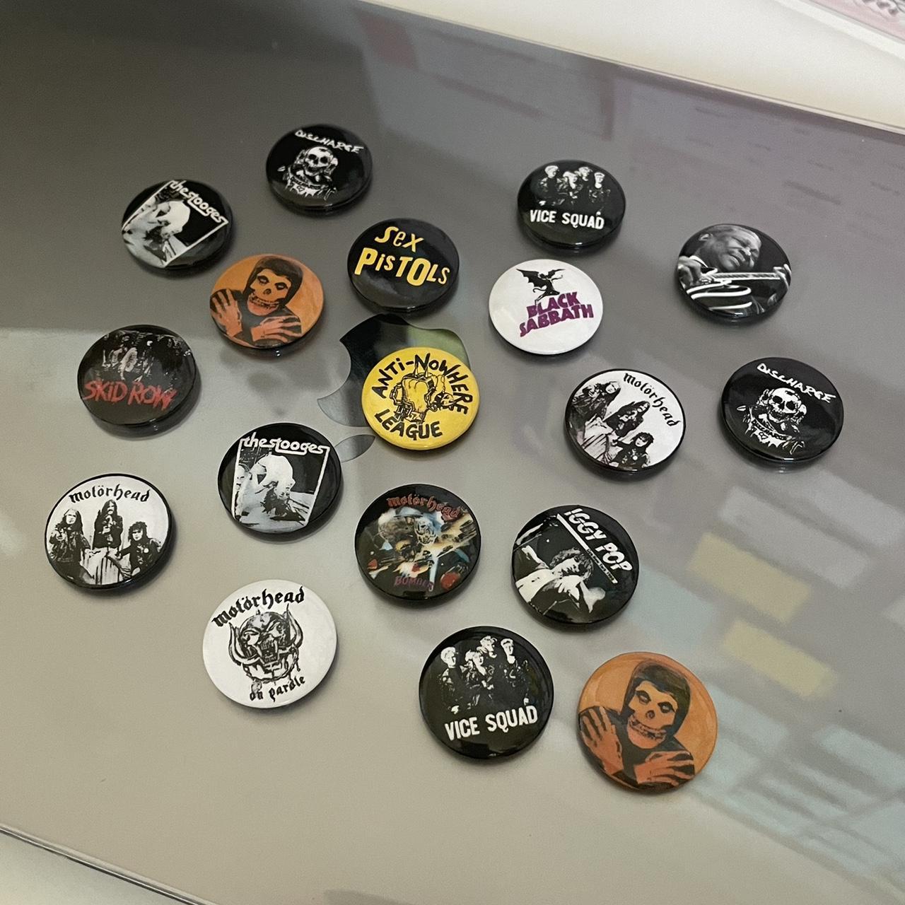 Rare Brandy Melville Pin Set Set includes 18 pins... Depop