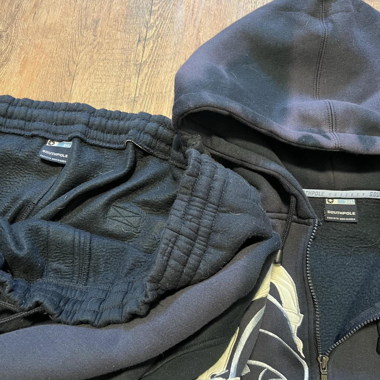 southpole ジャケット　Bboy hiphop 00s ビッグサイズ 00年代 SOUTH POLE サウスポール B-BOY刺繍