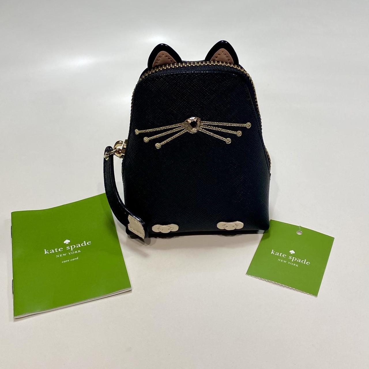 Kate spade cat online coin purse