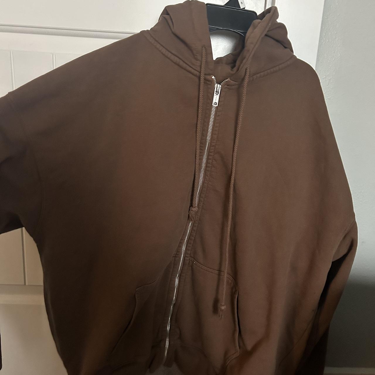 Brandy Melville Women's Brown Jacket Depop