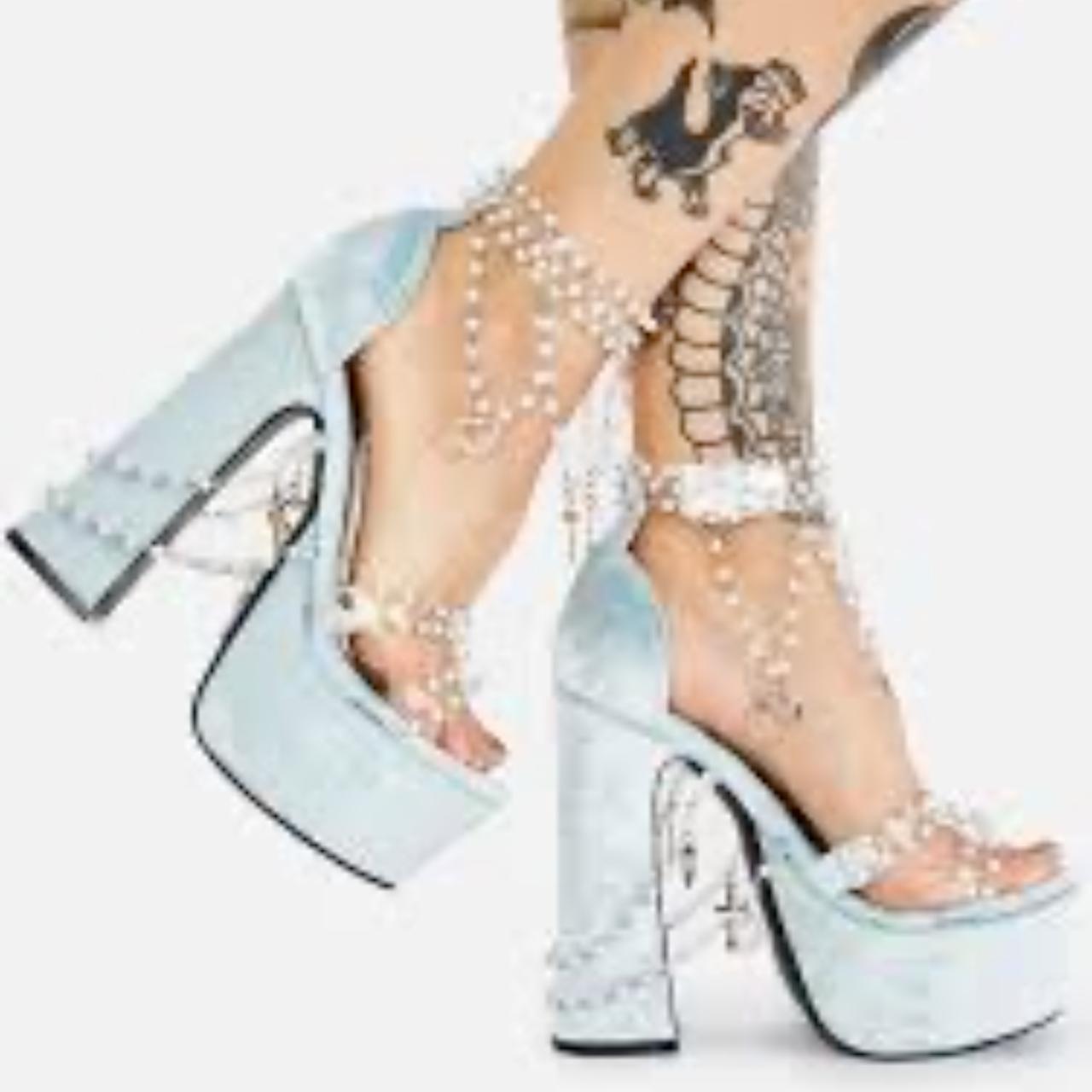 SUGAR THRILLZ Holy Revelation Platform HeelsBaby... Depop