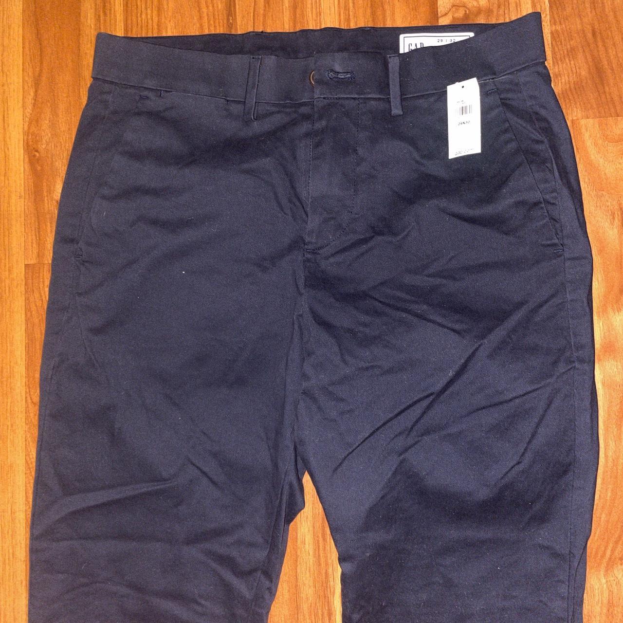 Gap Men's Navy Trousers | Depop