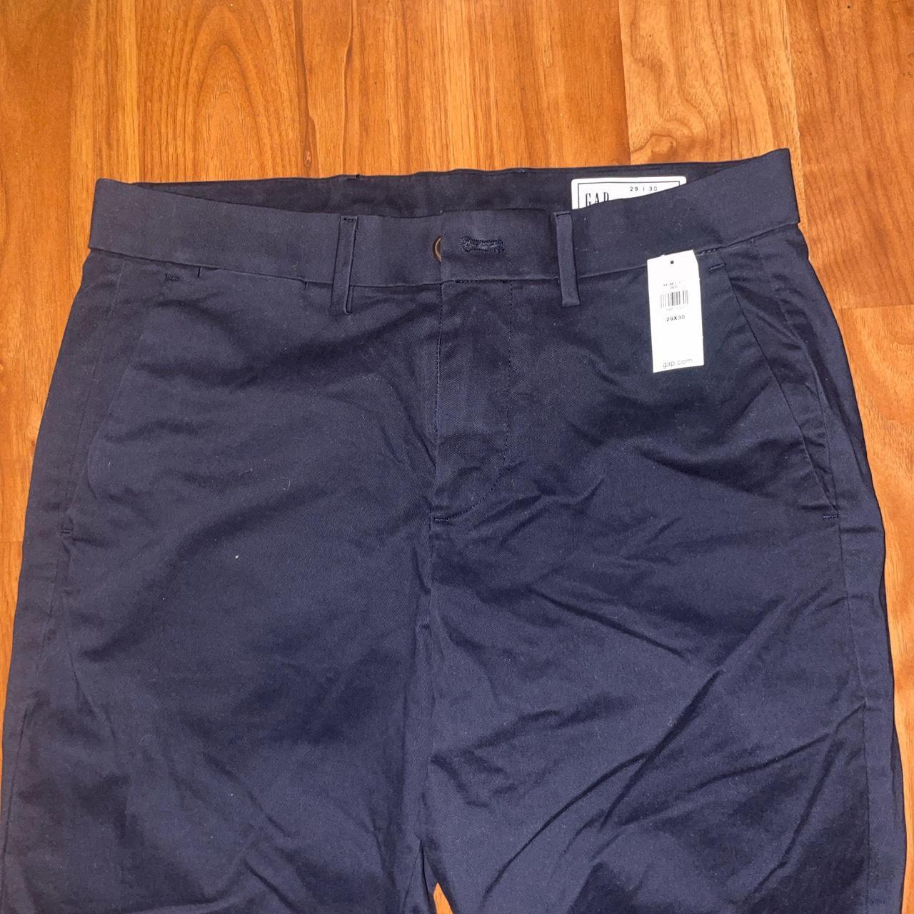 Gap Men's Navy Trousers | Depop