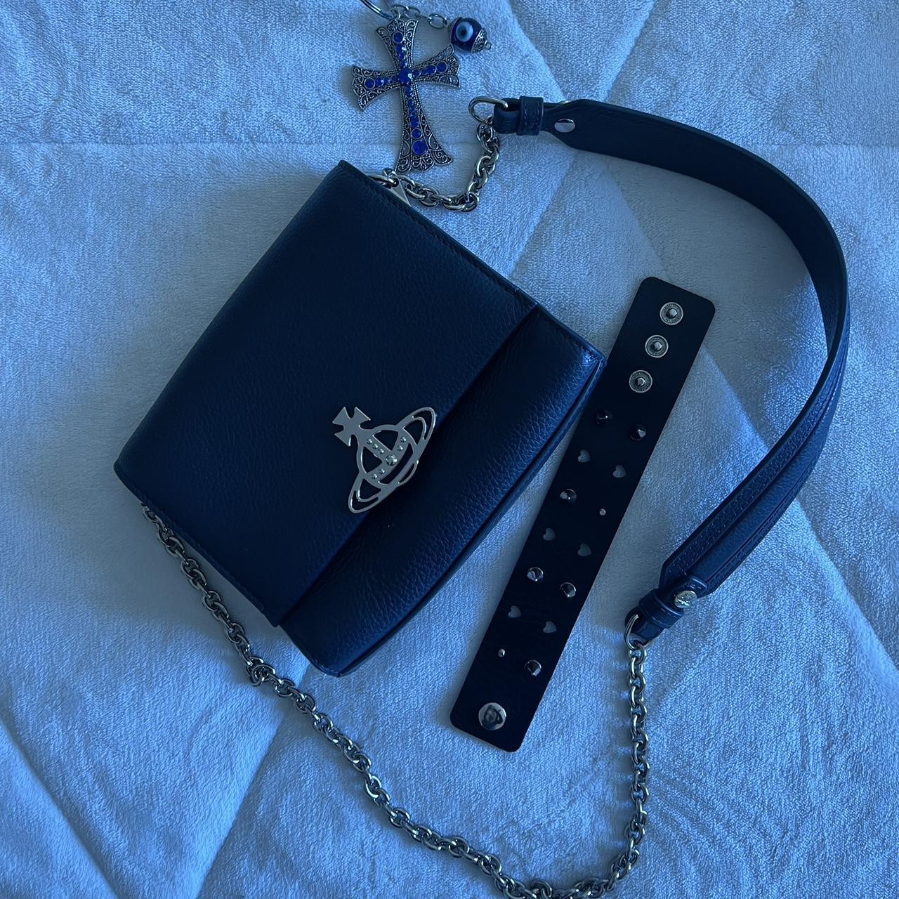 Navy vivienne cheap westwood bag