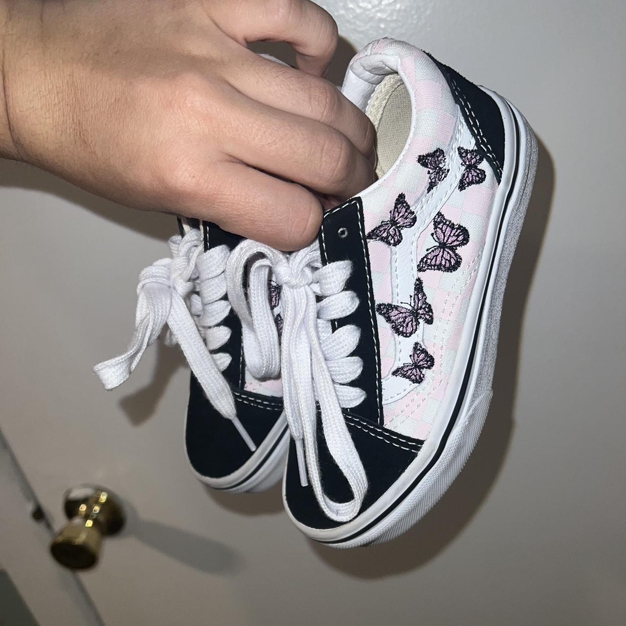 Girls vans size store 12