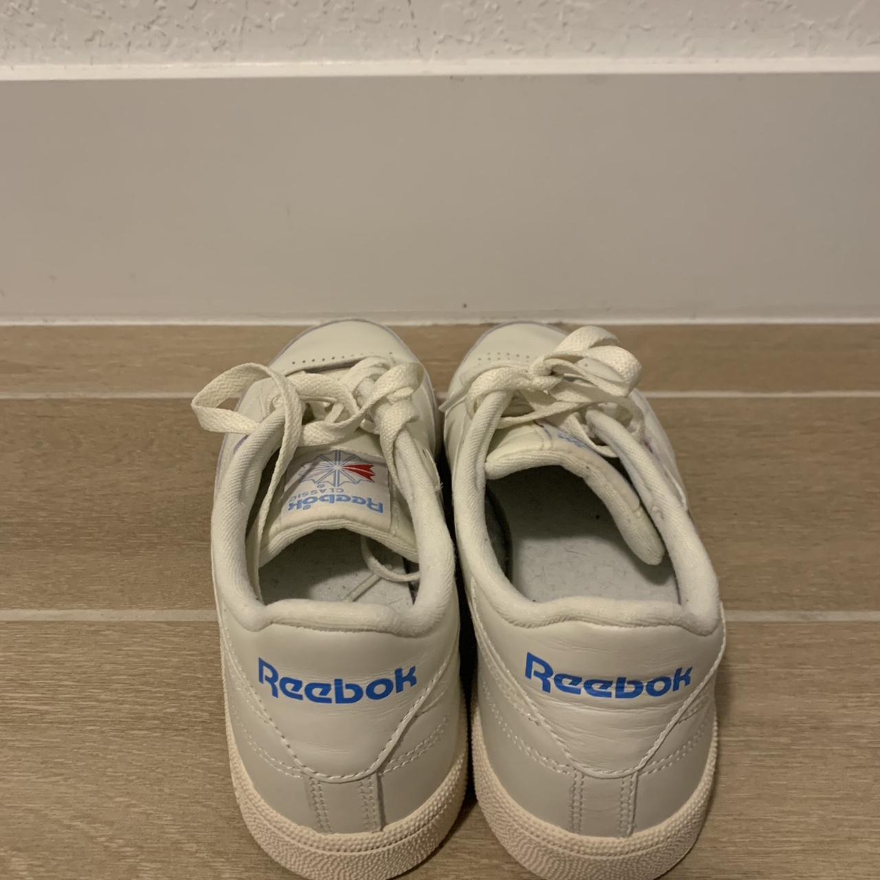 reebok cream trainers