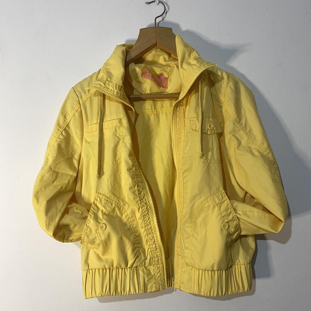 New look yellow raincoat best sale