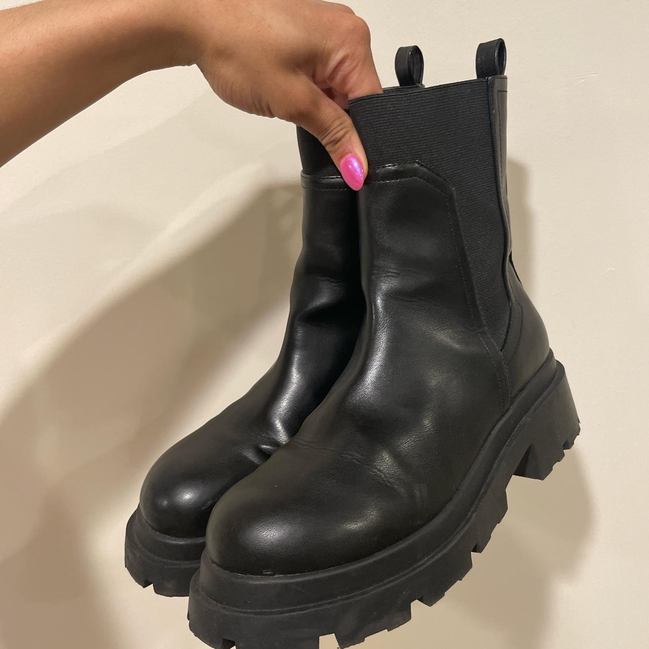 Dolce Vita| Black combat boots - Size 8W but fits... - Depop